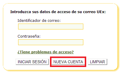 Acceso a CVUEx.